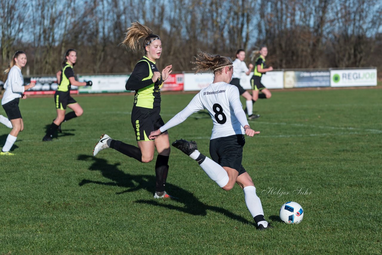 Bild 214 - B-Juniorinnen MSG Steinhorst Krummesse - SV Frisia 03 Risum Lindholm : Ergebnis: 0:5